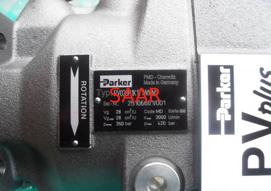 Гидравлические насосы Parker серии PV Аксиально-поршневой насос PV016, PV020, PV023, PV028