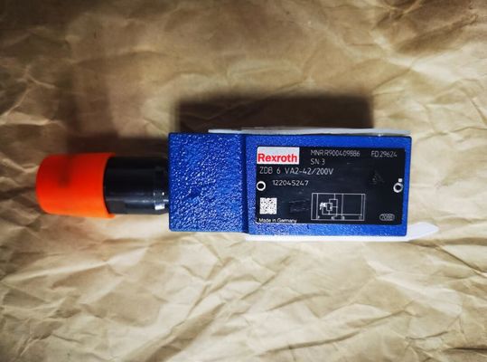 Клапан сброса Rexroth R900409886 ZDB6VA2-42/200V ZDB6VA2-4X/200V пилотируемый давлением