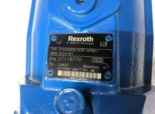 Тип переменного насоса A7VO55DR R902004167 A7VO55DR/63R-NPB01 Rexroth аксиальнопоршневой
