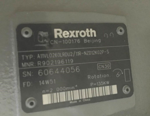 Тип аксиальнопоршневой переменный насос R902196119 A11VLO260LRDU2/11R-NZD12K02P-S Rexroth A11VO