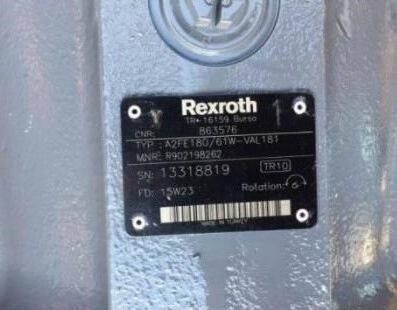 Тип A2FE180 R902198262 A2FE180/61W-VAL181 Rexroth зафиксировал затыкает в моторе
