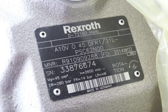 R910909288 A10VO45DFR1/31L-PSC62N00 Rexroth вышло вращению переменный насос поршеня
