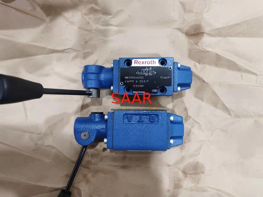 Клапан R900469301 4WMM6D5X/F 4WMM6D53/F Rexroth дирекционный с механическим, ручным возбуждением