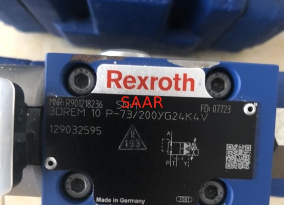 Клапан уменьшения R901218236 давления серии 3DREM пропорциональный 3DREM10P-73/200YG24K4V 3DREM10P-7X/200YG24K4V