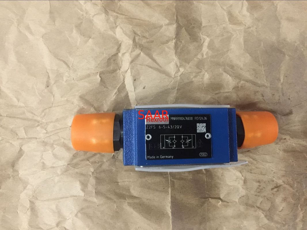 Задерживающий клапан дросселя близнеца Rexroth R900476838 Z2FS6-5-43/2QV Z2FS6-5-4X/2QV