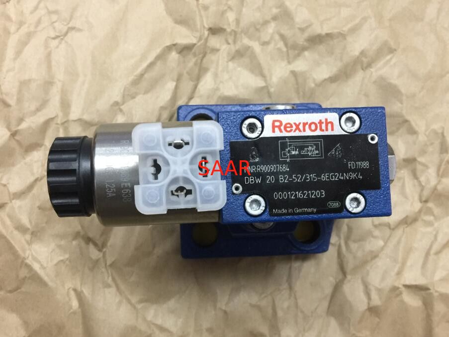 R900907684 DBW20B2 - 24N9K4 DBW20B2 52/315 до 6 НАПРИМЕР. - x/315 до 6 НАПРИМЕР. клапан сброса давления 5 24N9K4, контролируемый пилот