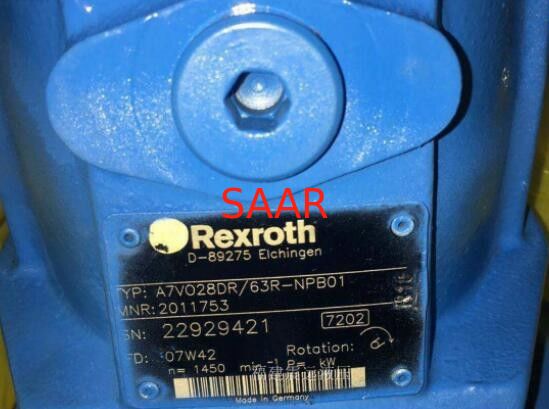 Тип переменного насоса A7VO28DR R902223310 A7VO28DR/63R-NPB01 Rexroth аксиальнопоршневой