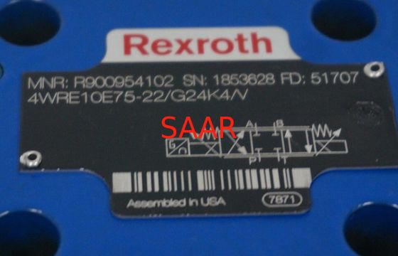 Стабилизированная идущая серия водяных задвижек 4WRE6 4WRE10 Rexroth