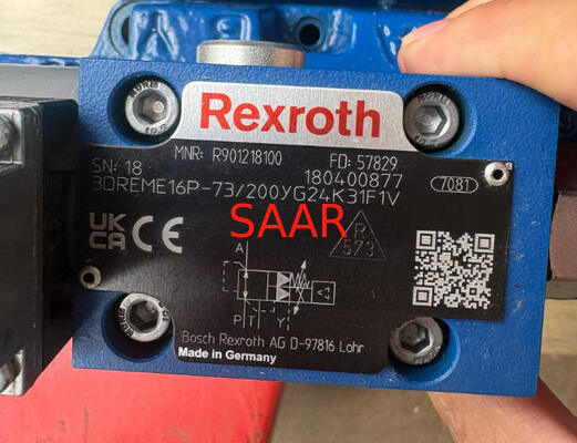R901218100 | 3DREME16P-7X/200YG24K31F1V Пропорциональный редукционный клапан Rexroth